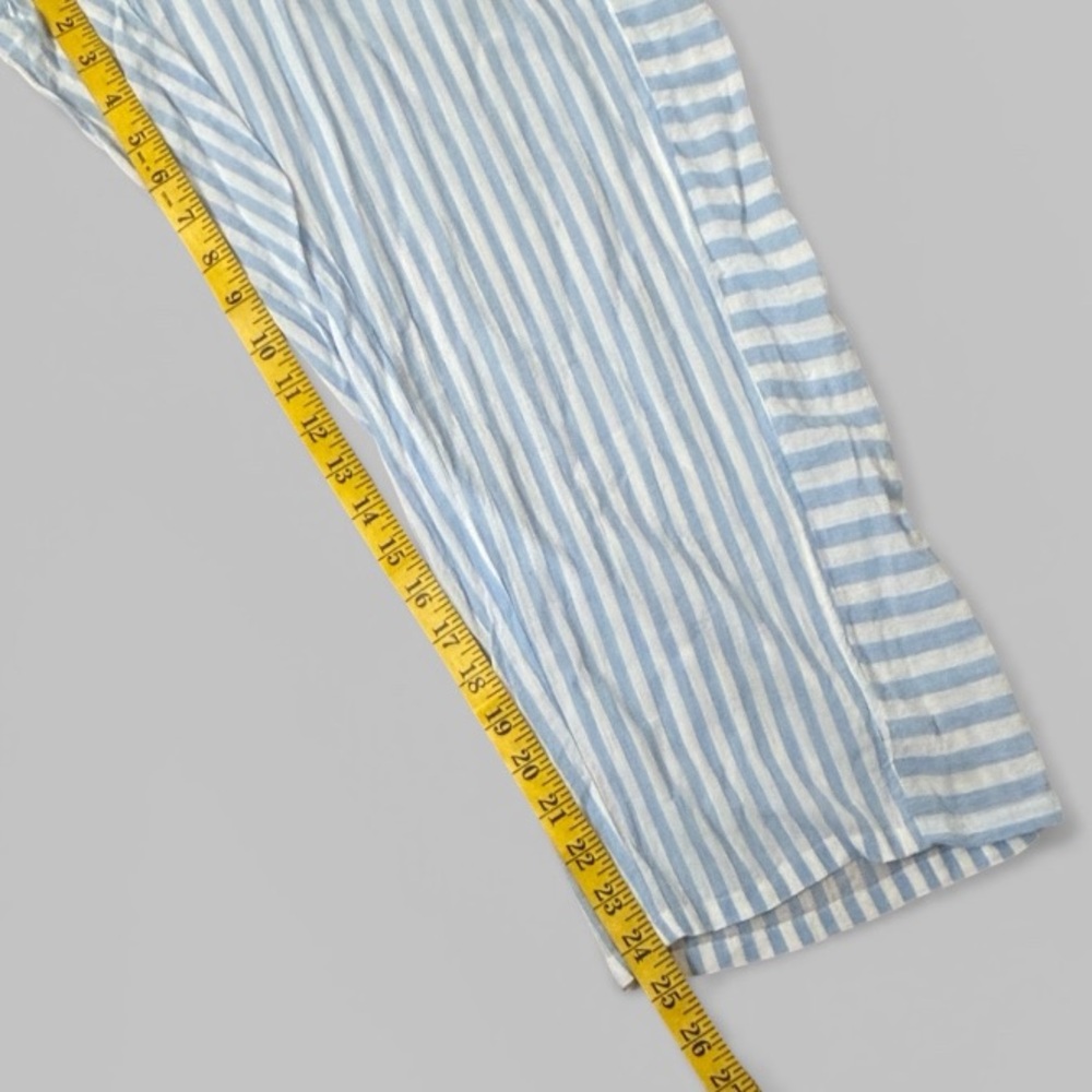J. Crew Striped Wide-Legged Pajama Bottoms - Picture 5 of 7